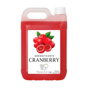 Xarope Cranberry Para Soda Italiana Aromatizante Santo Shot 5 Litros