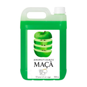 Xarope Maça Verde Para Soda Italiana Aromatizante Santo Shot 5 Litros